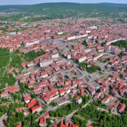 Valjevo city center