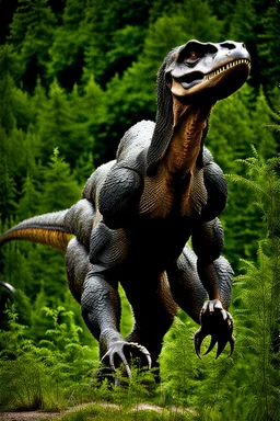 Bigfoot ridyrannosaurus. Photograph.