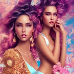 sexy, beautiful, young woman, detailed gorgeous face, vaporwave aesthetic, synthwave, colorful, psychedelic, artstation, concept art, smooth, extremely sharp detail, finely tuned detail, ultra high definition, 8 k, unreal engine 5, ultra sharp focus, illustration, art by artgerm mary dimova, jim lee, greg rutkowski and alphonse mucha