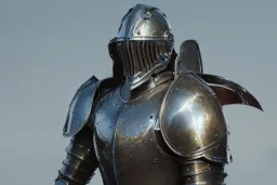 shining medieval knight armor pieces, majestic, great pose, realistic, detailed, metallic, digital painting, Unreal Engine 5