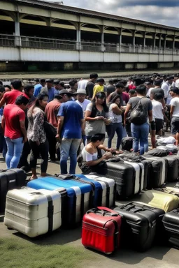 people stranded with no essentials