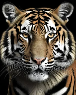 portait of tiger