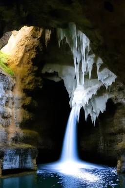 island of cheese caves and milk waterfall