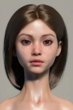 Ultra Realistic image, 25 years old brunette woman, Madrid, portrait, small stature, 1.60 cm tall and 55 kg in weight, natural small busty, traditional Japanese body tattoo, jakuza style, put traditional Japanese mask, vibrant color, highly detailed, art stations, concept art, smooth, unreal engine 5, god rays, ray tracing, RTX, lumen lighting, ultra detail, volumetric lighting.