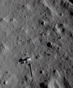 Anomaly on the lunar surface