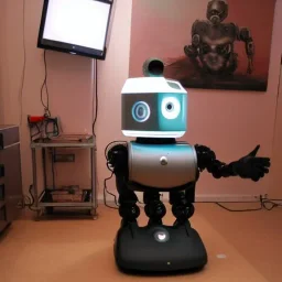 a robot in a brothel