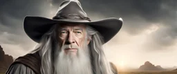 Gandalf as a cowboy