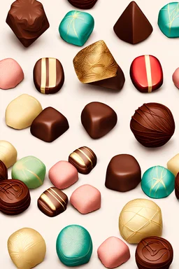 premium luxury chocolate bonbon packaging representing quality and freshness,