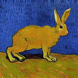 rabbit in ambush Van Gogh