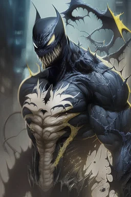 Imagine/ venom fuse batman