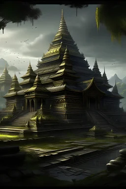 Prompt: "Explore the majesty of Majapahit kingdom during the reign of King Hayam Wuruk. Dive into the luxurious setting of the palace, where King Hayam Wuruk's wisdom shines brightly. But amidst the glory, dark shadows of conspiracy threaten the kingdom's peace. Follow King Hayam Wuruk as he navigates through challenges, from thwarting assassination plots to defending against external threats. His leadership inspires unwavering loyalty from his people. Yet, a shocking twist unfolds: betrayal eme