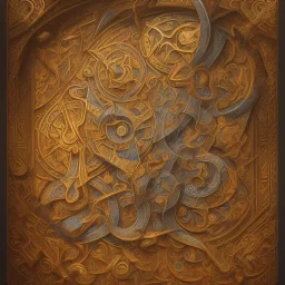 Book of Kells Chi Rho page, a highly detailed illustration, realistic render, 8 k, micro detail, intricate, elegant, centered, digital painting, Artstation, smooth, sharp focus, illustration, artgerm