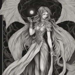 goddess of darkness and shadows