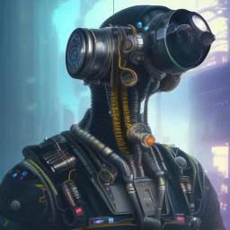 cyberpunk honey badger