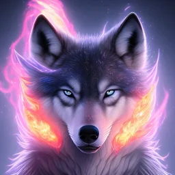 anime painting of a legendary cool wolf with black fur and blue piercing blue eyes in the night with black shade showing full body, extreme dense and fine fur, from the side, neon black flames, 8k resolution, detailed eyes, ultra hyperdetailed, Unreal Engine 5, ultra colorful, very small details