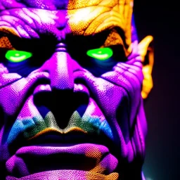 ultra detailed fullbody portrait of Thanos merges with Dark King, extremely detailed digital painting, intrincate, extremely detailed face,crystal clear Big eyes, in the style of Niriyoshi Ohrai, mystical colors , perfectly centered image, perfect composition, rim light, beautiful lighting, 8k, stunning scene, raytracing