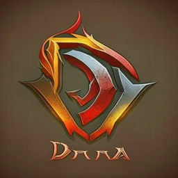 Dota2 logo style dr