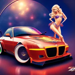 Sportscar showgirls