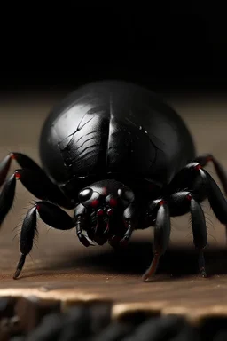 fat black widow