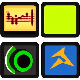 Sound analyzer software icons