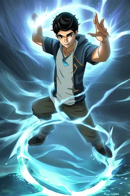 Percy Jackson with water powers