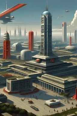 Totalitarian Communist Utopia City