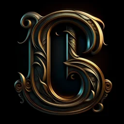 Super logo font of the letter "L" made in big text "L", dark fantasy settings, 4K, 8K, 3D, Exquisite detail-logotype, very detailed elegant style, 3-Dimensional, hyper realistic "L", extremely detailed, hyper realistic, 3d render, photo