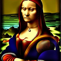 portrait of a woman leonardo da vinci style