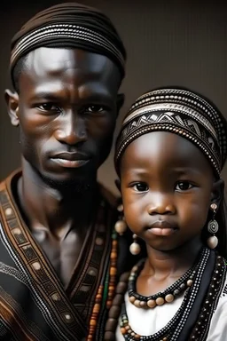 a son of a father is black and mother that is turkic
