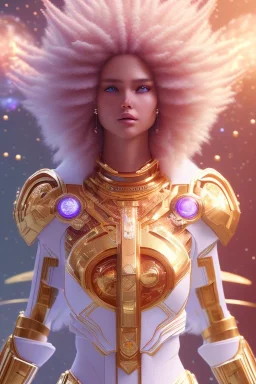 white and gold crystals cascades, cosmic and galactic ambiance, full of details, smooth, bright sunshine，soft light atmosphere, light effect，vaporwave colorful, concept art, smooth, extremely sharp detail, finely tuned detail, ultra high definition, 8 k, unreal engine 5, ultra sharp focus