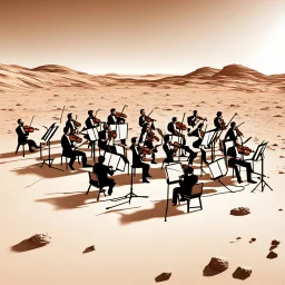 Symphony Orchestra on the Surface of Mars