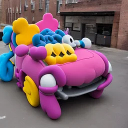 car crush by kaws