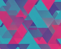 wallpaper triangles technologie blue pink minimalist