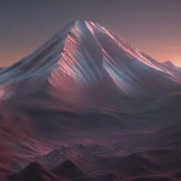 mounstains at dusk