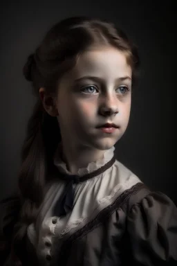 Retrato de uma garota vitoriana