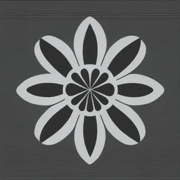 black and white minimal europe german modern symbol flower poland emblem soviet