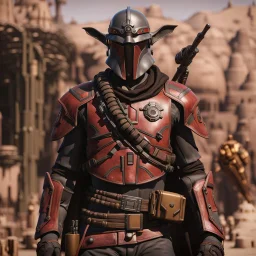 star wars bald male corellian pilot wearing pearlescent black and gunmetal grey First Order special forces heavy assault stealth commando armor and helmet with gold trim inside the jedi temple, hyperdetailed, dynamic lighting, hyperdetailed background, 8k resolution, volumetric lighting, light skin, fully symmetric details