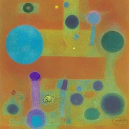 Cosmic Plankton by Paul Klee