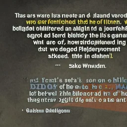 Diese Welt wurde geschaffen, um ein Ort zu sein, an dem der Mensch die Verurteilung ertragen kann. Daraus folgt, dass der Mensch auf Erden niemals einen einzigen Tag lang gesegnet wurde; Die Erde war nie ein Lustgarten - Eden, sondern von Anfang an eine Sträflingsinsel - Sachalin.