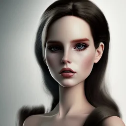 Lana Del Rey as a doll