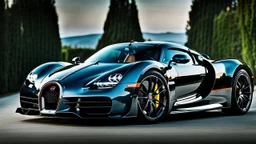 Bugatti X Porsche 918 Spyder, desktop wallpaper, 4K, Cinematic