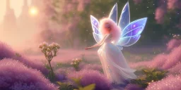 crystal subtle flower in a galactic ambiance beautiful fairy, transparent, delicate colors, in the foreground, full of details, smooth，soft light atmosphere, light effect，vaporwave colorful, concept art, smooth, extremely sharp detail, finely tuned detail, ultra high definition, 8 k, unreal engine 5, ultra sharp focus