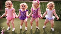 4 little suzies dancing