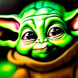 Ultra detailed fullbody Portrait in oil on canvas of a Dumbo merges Baby yoda ,extremely detailed digital painting, extremely detailed face,crystal clear Big eyes, mystical colors ,perfectly centered image, perfect composition, rim light, beautiful lighting,masterpiece,8k, stunning scene, raytracing, anatomically correct, in the style of robert e howard and Ken Kelley and Ohrai Noriyoshi and Simon Bisley and tomzj1