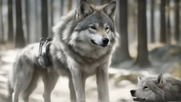 a wolf that is a assistant