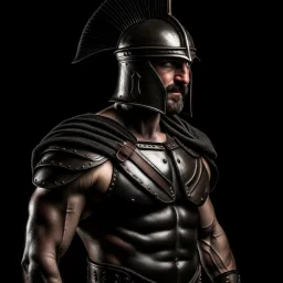 Greek Spartan with dark armour