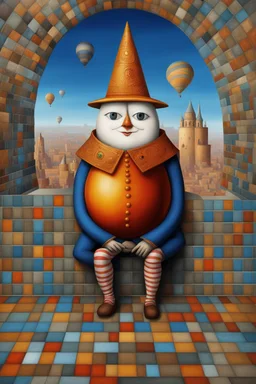 Humpty_Dumpty sat on the wall; by artist "Tracy Lee Stum"; by artist "chromogenic",by artist "Leonora Carrington Schloe"; come with me; by artist "deep Byzantine",by artist "Balderdash"