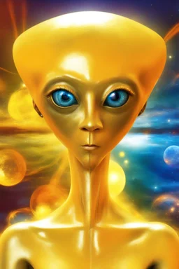 Full head to toe portrait + profile of a creature with (((a flat orange triangle pointing downwards for a head))), large round eyes like bright yellow headlights, a small body, its feet are in seamless silver and orange skin-tight boots with its skin-tight jumpsuit. It stands out against a white background.