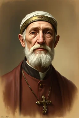 Portrait of an older cleric