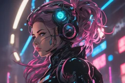 Girl Machine with RGB cyber mask in 8k solo leveling shadow artstyle, Crystal and Symbiote them, neon effect , magic circle, close picture, full body, apocalypse, intricate details, highly detailed, high details, detailed portrait, masterpiece,ultra detailed, ultra quality
